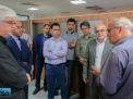 گزارش تصویری از بازدید رئیس و اعضای هیأت رئیسه از مرکز رشد دانشگاه صنعتی شاهرود